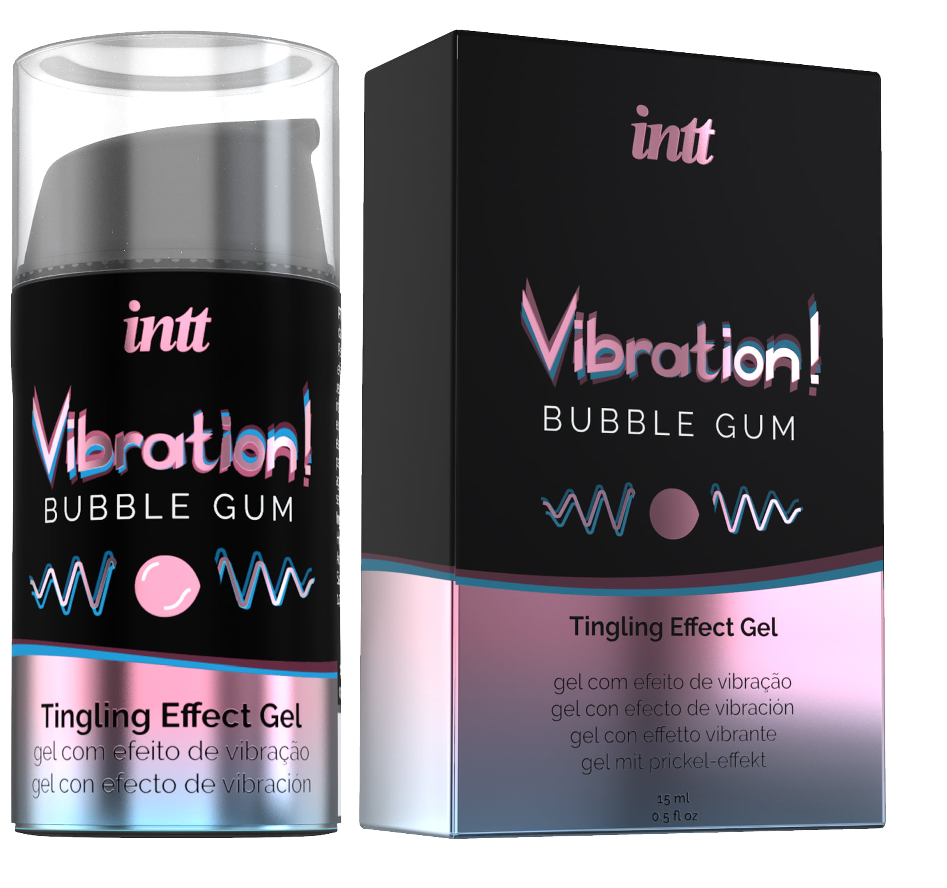De meest complete vloeibare vibrator is nu verkrijgbaar. Het brengt golven van verwarmende, pulserende en vibrerende sensaties gedurende meer dan 30 minuten. Het product is unisex en kan worden gebruikt voor penetratie, masturbatie, zoenen en ook orale seks vanwege de heerlijke Bubble Gum-smaak.