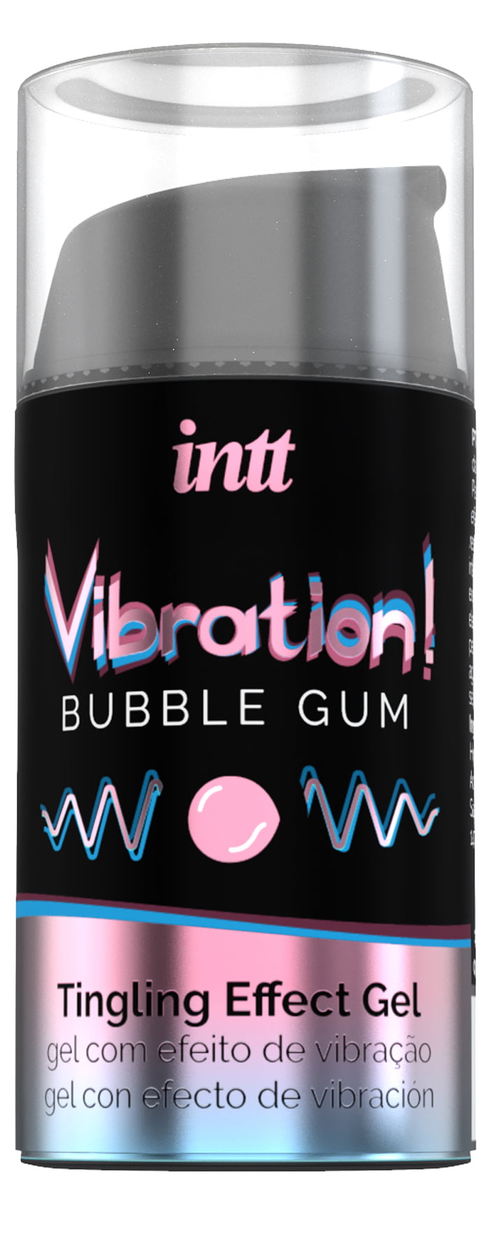 De meest complete vloeibare vibrator is nu verkrijgbaar. Het brengt golven van verwarmende, pulserende en vibrerende sensaties gedurende meer dan 30 minuten. Het product is unisex en kan worden gebruikt voor penetratie, masturbatie, zoenen en ook orale seks vanwege de heerlijke Bubble Gum-smaak.