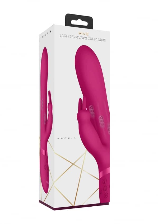 Vive – Amoris Rabbit Vibrator All in 1 – Roze