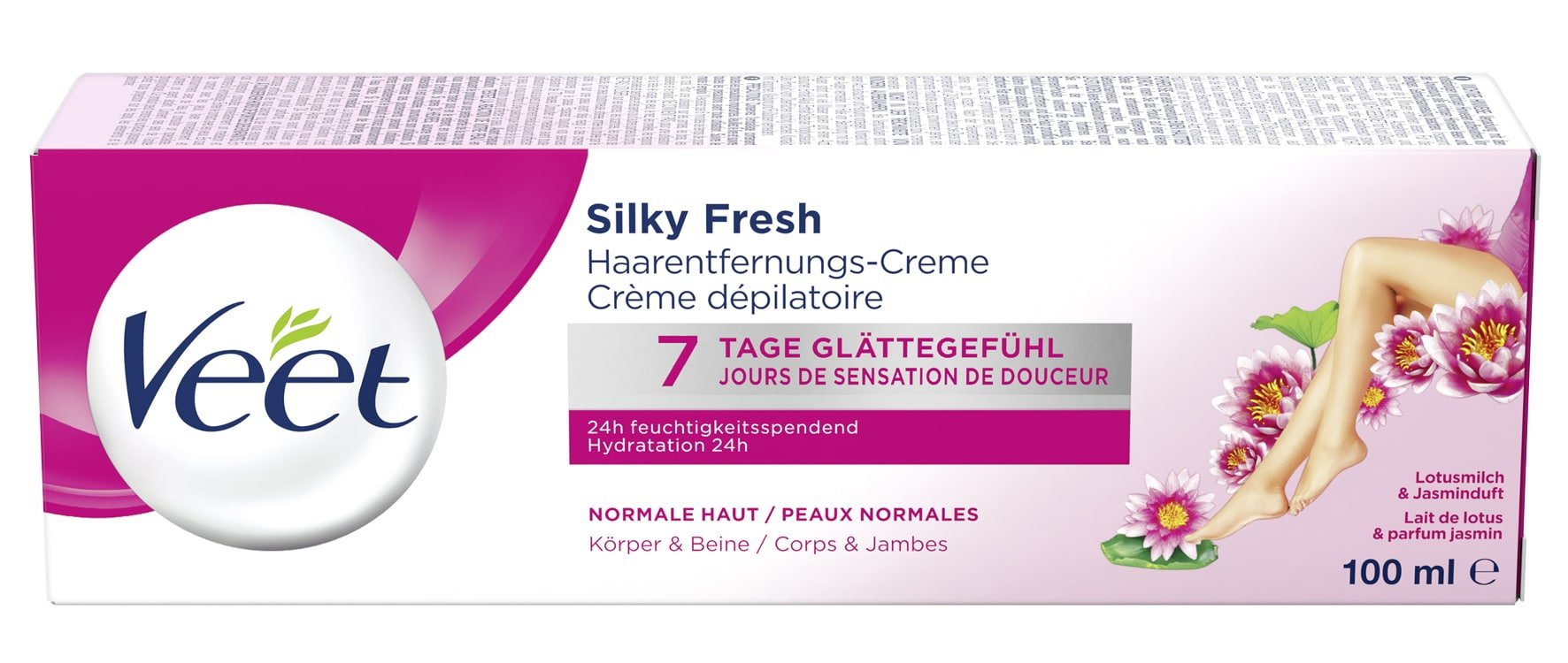 Veet Ontharingscrème met Silk & Fresh Technologie