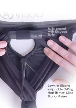 Vibrating Strap-on Slip