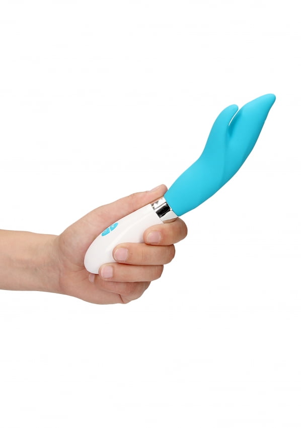Vibrator met clitoris stimulator