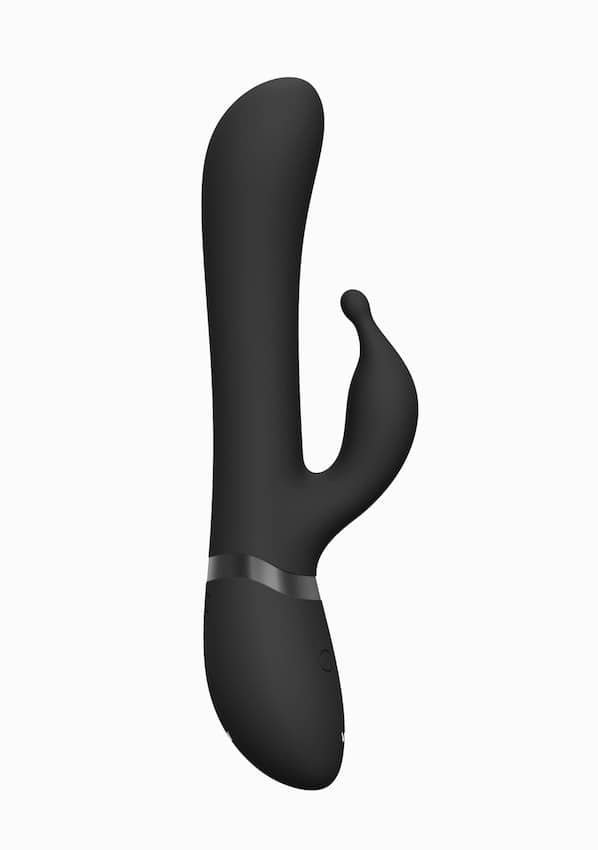 Vive Chou - Luxe Vibrator met verwisselbare clitoris sleeves - Zwart