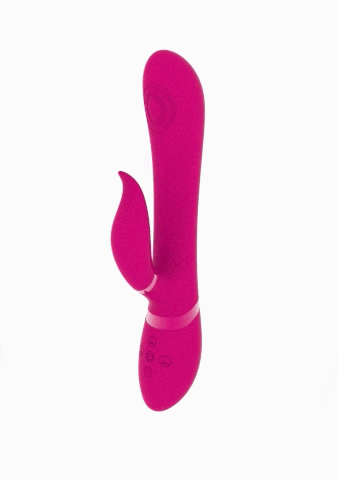 Vive Etsu Luxe Vibrator met verwisselbare clitoris sleeves - Roze