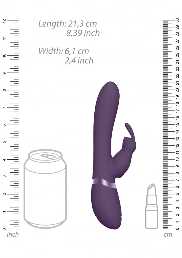 Vive Taka - Opblaasbare Vibrator - Paars