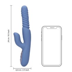 Loveline - Warming Rotating en Thrusting Vibrator
