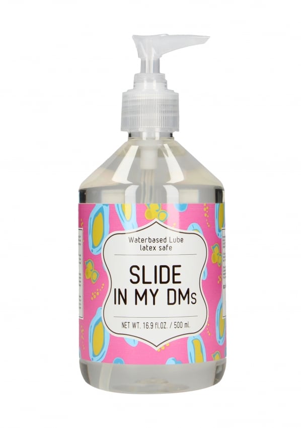 Waterbasis Glijmiddel - Slide In My DMs - 500 ml