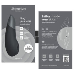 Womanizer Enhance - Zwart