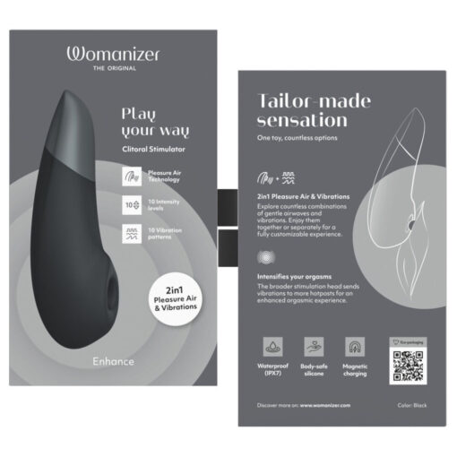 Womanizer Enhance - Zwart