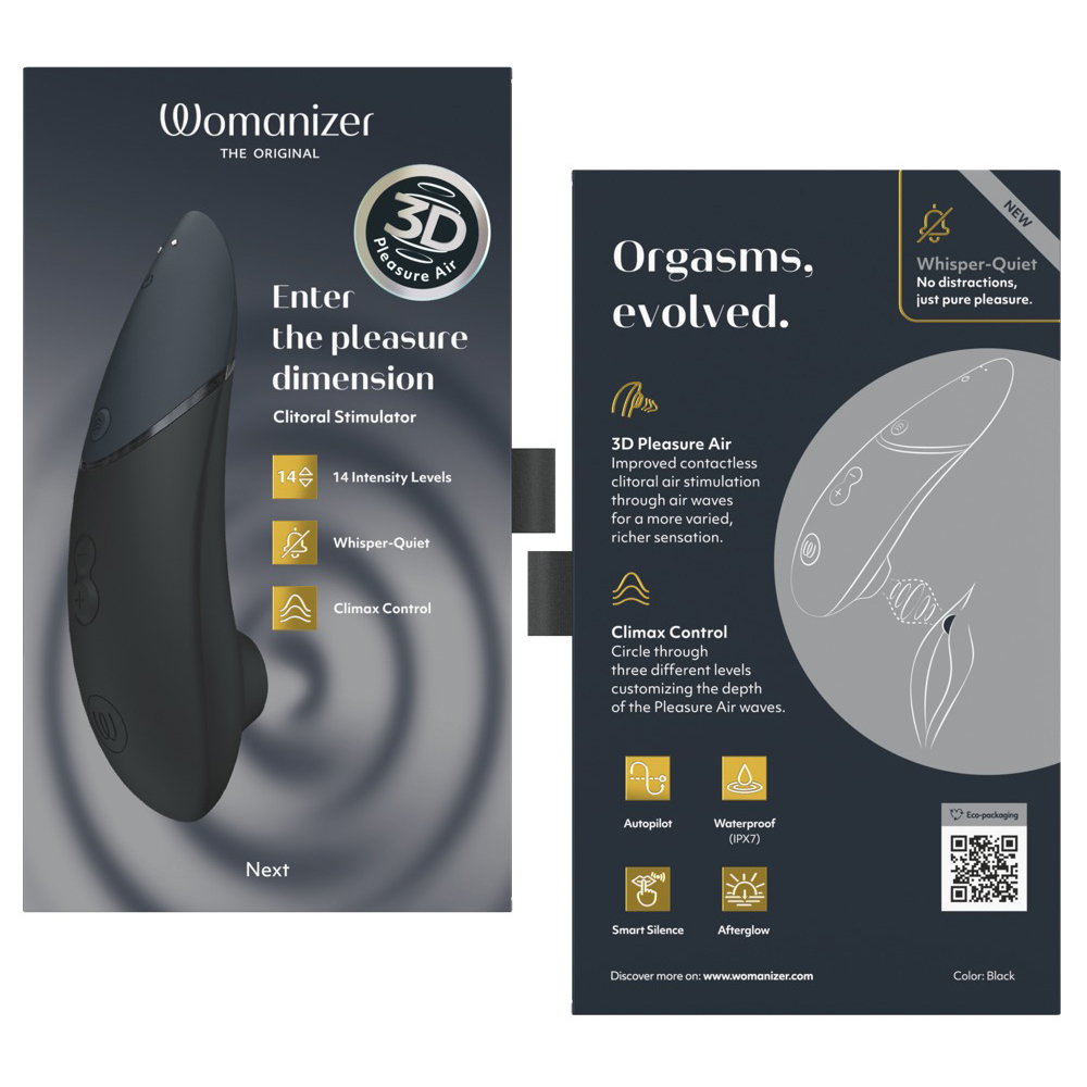 Womanizer Next 3D Pleasure - Zwart