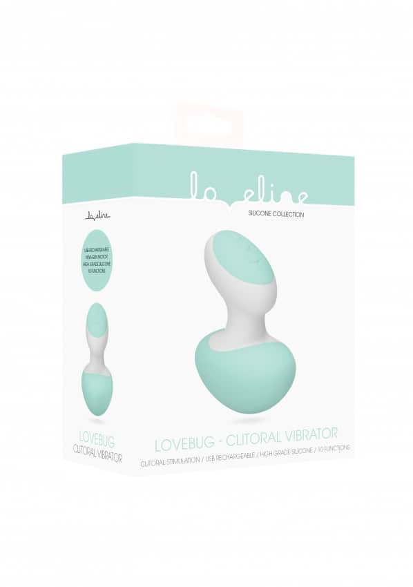 Loveline – Lovebug Clitoris Vibrator – Groen