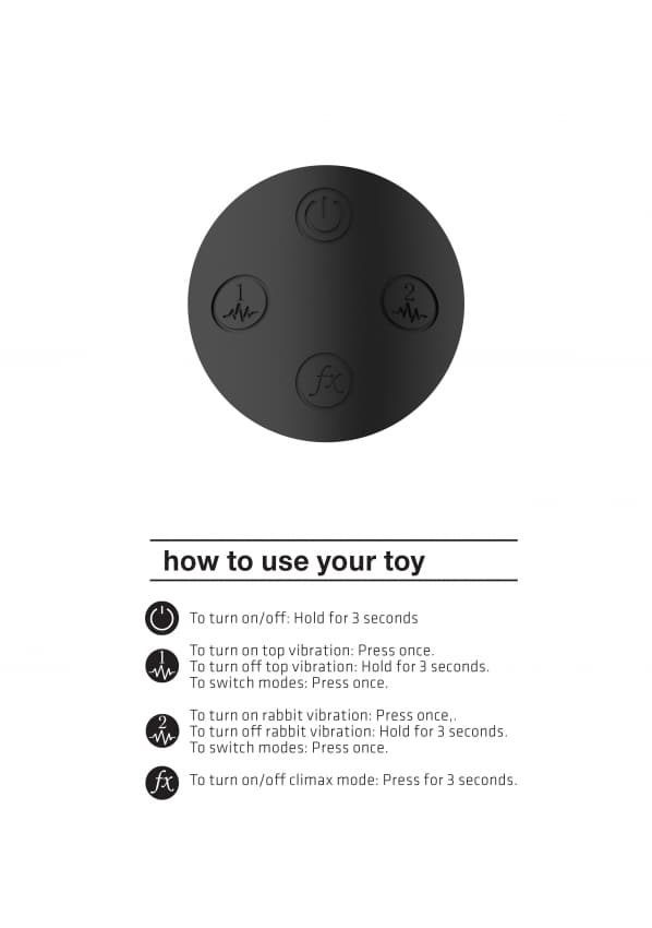 Vive Zosia Vibrator - Zwart - Afbeelding 9